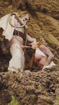 Sophia locke si cewek semok rambut merah lagi ngidam dicrot di dalam - parodi cosplay bokep furiosa