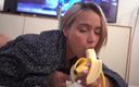 Quianon: Blowjob on a banana test!