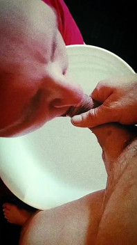 Nasty BBW Takes Mick Stabbers Piss in Her Mouth
