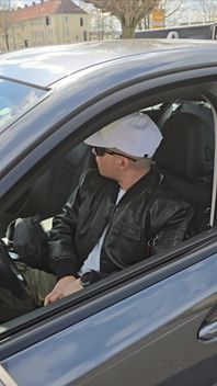 Getting Hard & Naughty on a Supermarket Parking Lot