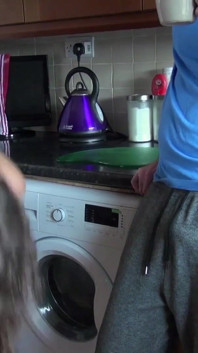 Ava Austen Rammed Hard in The Kitchen by Ricky Stone