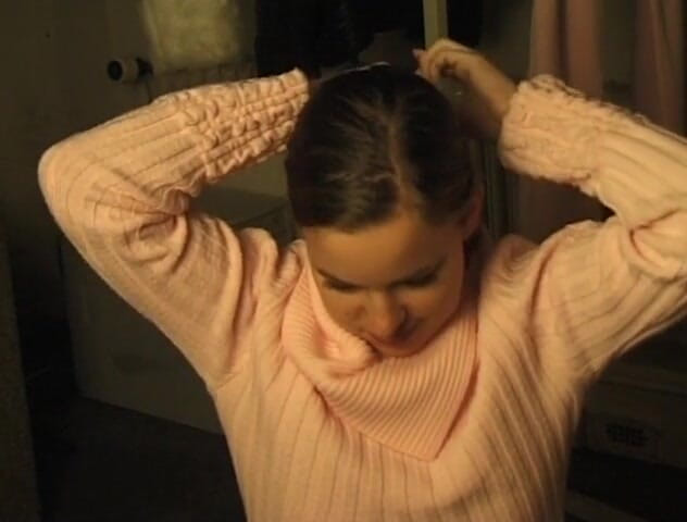 Flash Model Amateurs: Cute teen has fun while being interviewed