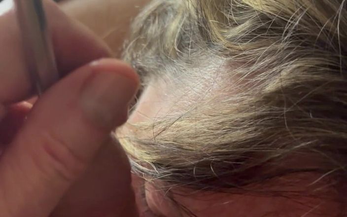 Bonewizzard69: Bonemaiden învățând cum să utilizeze sondarea tijei pe pula ei mans