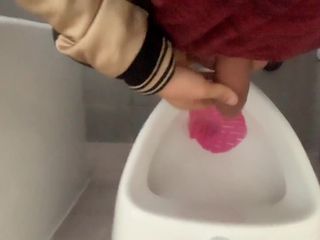 Idmir Sugary: Compilation - Uncut Boy Piss at Different Places - Urinal, Outside