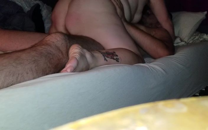 Sexy NEBBW: Sexy BBW Fucks Her Husband and Plays with Herself