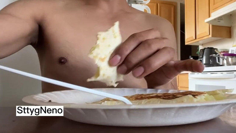 Xooshua (xblue18): Mă hrănesc după ce mă masturbez de nouă ori.