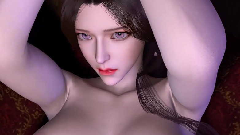 Why fuck so hard: 3D asijská manželka s těsnými džíny má hardcore sex s...