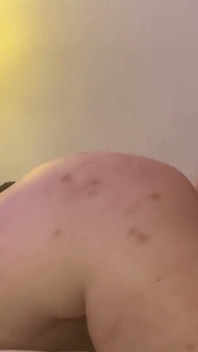 Close up of Emo Blonde and Me Take Her Doggy Then Jerk off on Her Ass