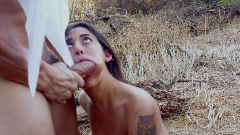 My Favorite Pornstars: Tattooed Indian slut gets hard fucked outside