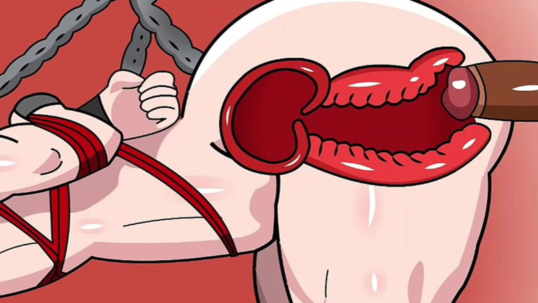 Animate golden: Vnitřní ejakulace submisivní děvky (hentai)