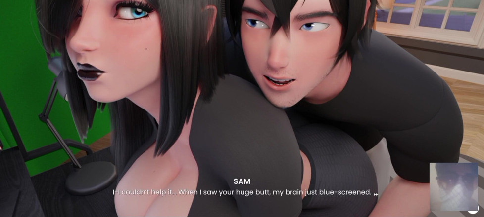 Dark Sam: Gamer Step-sis Grabbed My Dick While Playing Game and Then...