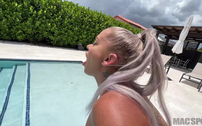 J-Mac: Gorąca Aussie Hayley Davies Blonde zostaje zerżnięta i podniesiona na...