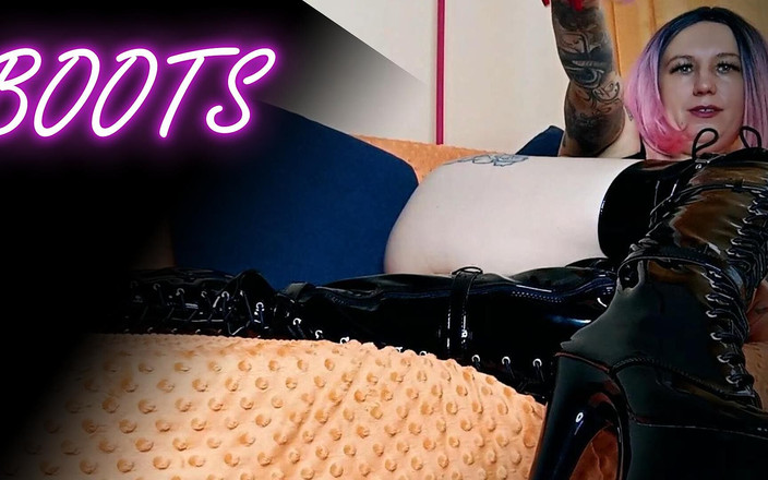 Lady_Angela: Lady Angela High Boots Menyembah Femdom Femdom Dewi Fetish Milf...