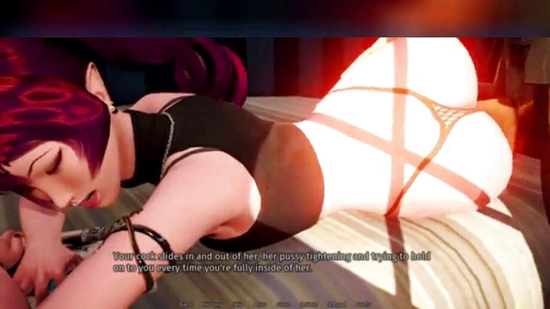 3DXXXTEEN2 Cartoon: アズレーシャはいくつかの道徳的ガイダンス、3Dポルノ漫画のセックスを提供しています