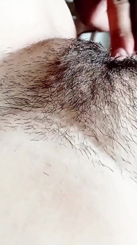 POV: My Husband Explores My Hairy Pussy, Licking and Kissing Until Bringing Me to a Delicious Real Orgasm