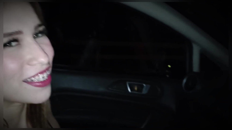 Katty Blake: Night Walk Around Town and Anal Creampie with My Stepsister's...