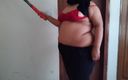 Aria Mia: 19y Old Sexy BBW Hotel Maid Takes off Her Bra &amp;amp;...