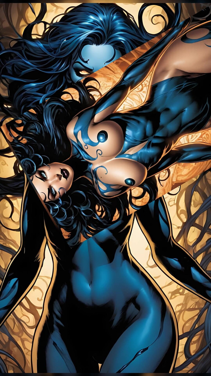 LustRender: Noaptea goală Whirl Shadow Tendrils