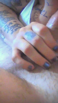 Big Titties and Tattoos Pleasing My Shaft