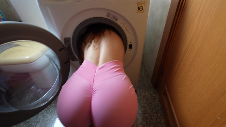 Alexa Poshspicy: POV: Stepsister Is Stuck in the Washing Machine. I Inserted...