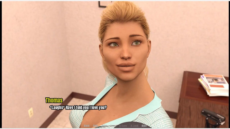 XXX Games Bunk: Grandma's House - Gameplay - MILF and Teen Scenes