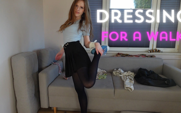 HotRedWildcat: Dressing Sexy for a Walk