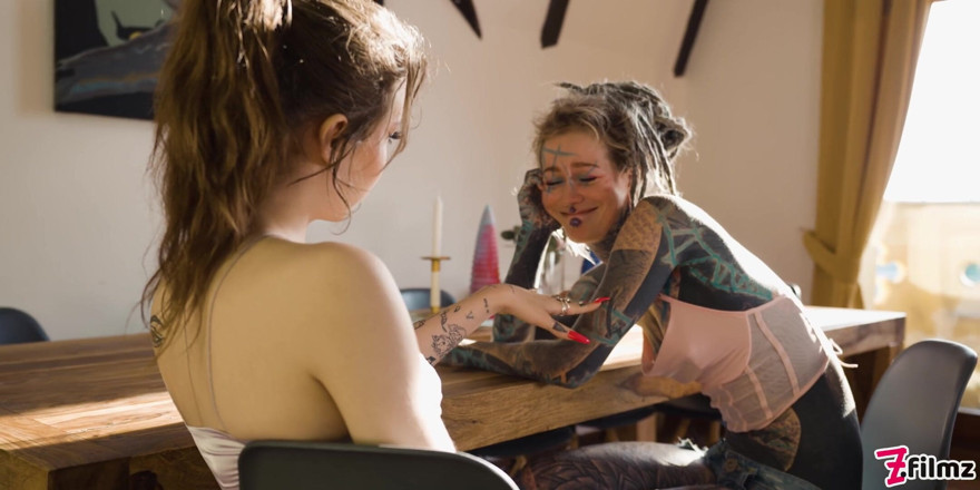 Z-Filmz: Tattoo Lesbians Anal Extreme - Anuskatzz Squirt All Over Eden Ivy -...
