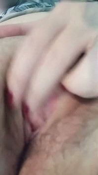 Chica BBW Masturbando Su Vagina Mojada