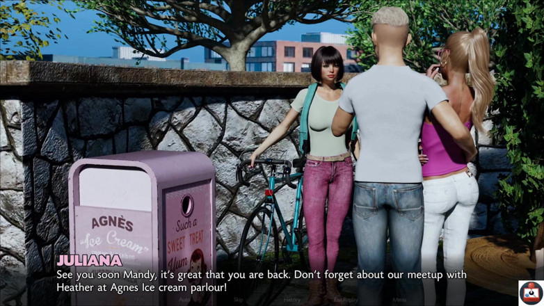 Joystick Cinema: Time Stamps - Juli's Park BJ - Scene