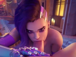 Velvixian 3D: Sombra Sucking and Riding Your Cock