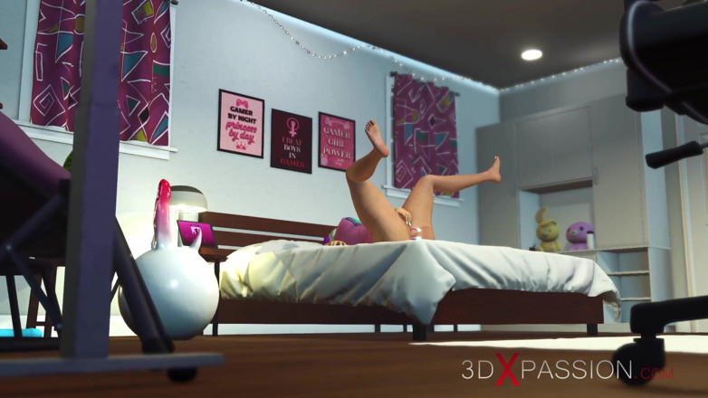3dxpassion: 웹캠 라이브 스트리밍. 내 자지를 빨아주는 게이머