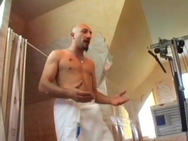 3 Bangers: Two big dicks blow huge loads on this anal whore's...
