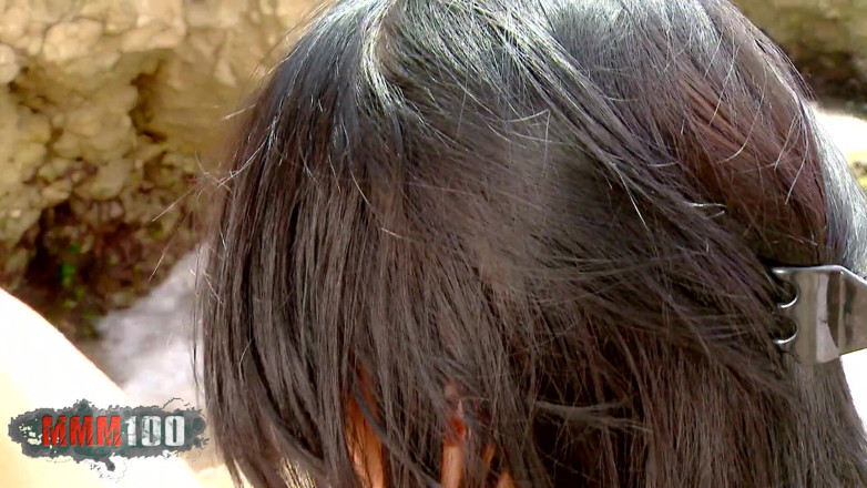 MMM100: Kenza Suck: Great Petite Brunette Kenza Suck Getting Naked in...