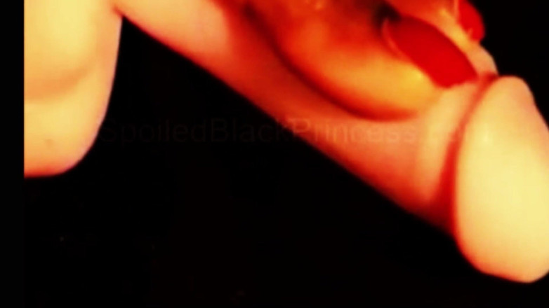 The Goddess Simone: Foot masturbation tease