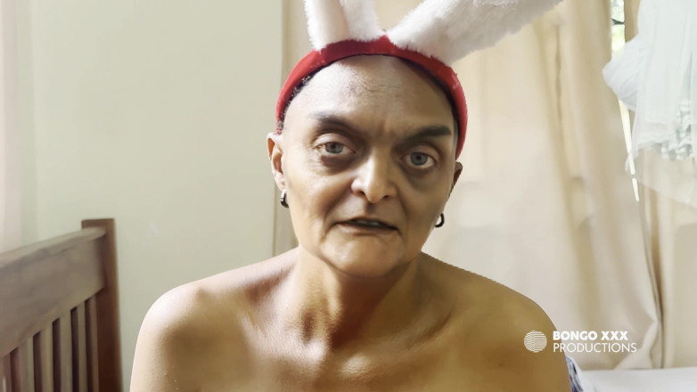 BongoXXX: Grandstepmother Wore Her Christmas Bunny Like Outfit so I Can...