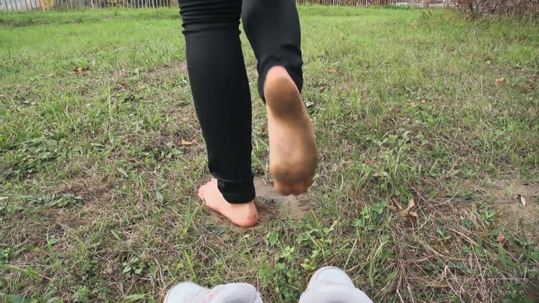 Cruel Anettes fetish world: Léchage de pieds sales