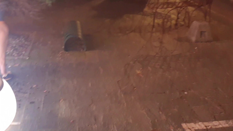 Dirty Molly: Risky Squirt on Street