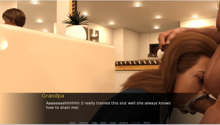 XXX Games Bunk: Grandpa's Visit - Gameplay - Roleplay - Hotspring with Grandpa
