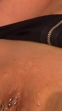 Tattooed Dom Fists Mature Blonde in Chains