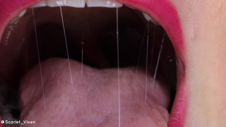 Scarlet Vixen: Uvula Flexing &amp; Vibrating