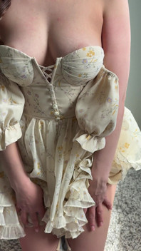 Stunning in My Dress: a Sexy Reveal
