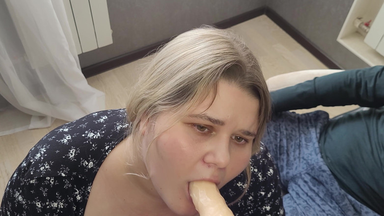 Peach Desert: Cuckold watches his slut wife