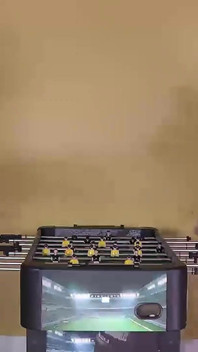 Breasts Were Quickly Exposed in a Playful Strip Foosball Game