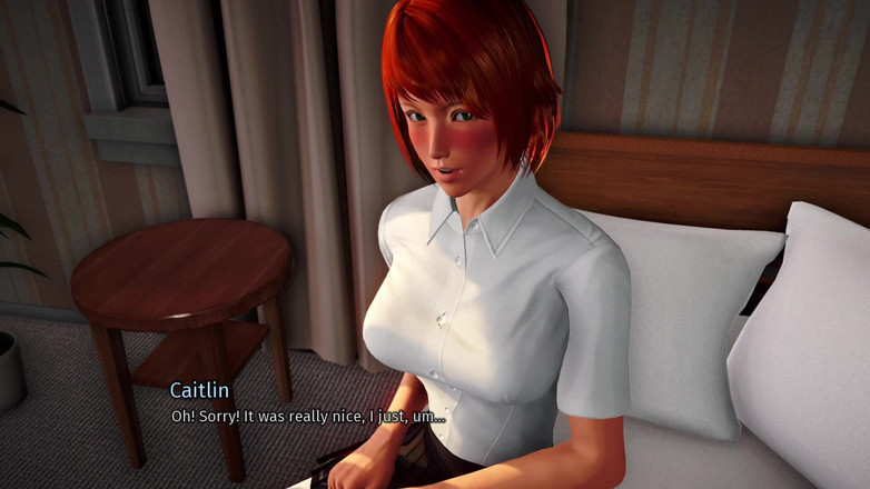 3D Cartoon Porn: 裂谷中的房子 54 - 凯特林用托马斯的鸡巴摩擦她的阴户直到他高潮