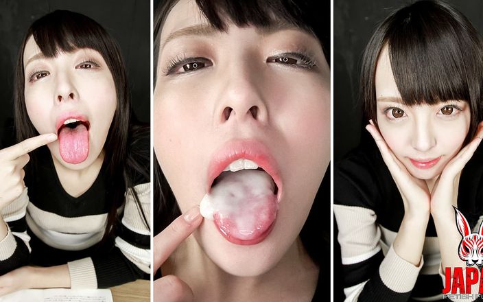 Japan Fetish Fusion: Lengua limpia para una mamada soñada con Ikumi Kuroki