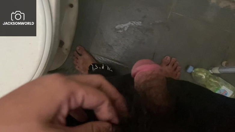 Jackson World: Banyoda özel bir an çekerken yakalandı