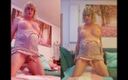 TGAnnaAurelia: Tgirl Anna Late Night Wank and Cum with Masturbator