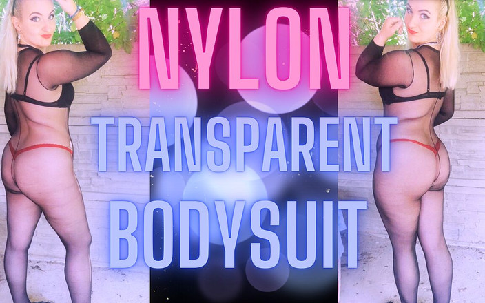 Monika Nylon: (56) Nylonová průhledná kombinéze