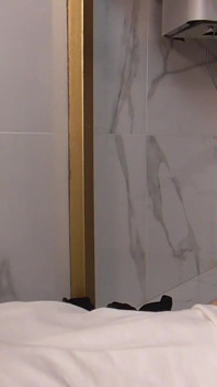 Secretary Foot Jerking - Wet Milking Nylon Feet of Smoking Blonde Office Girl!