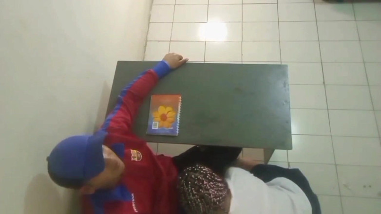 Lagatitatraviesa69: Creepy and Real of a Girl Schoolgirl Assing with Her...